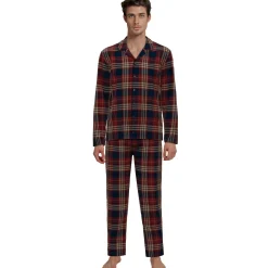 Herren Flanell Pyjama