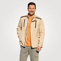 Herren Jacke mit 2 Eingriffs- und Brusttaschen