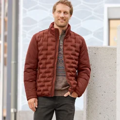 Herren Jacke mit modernem Steppmuster