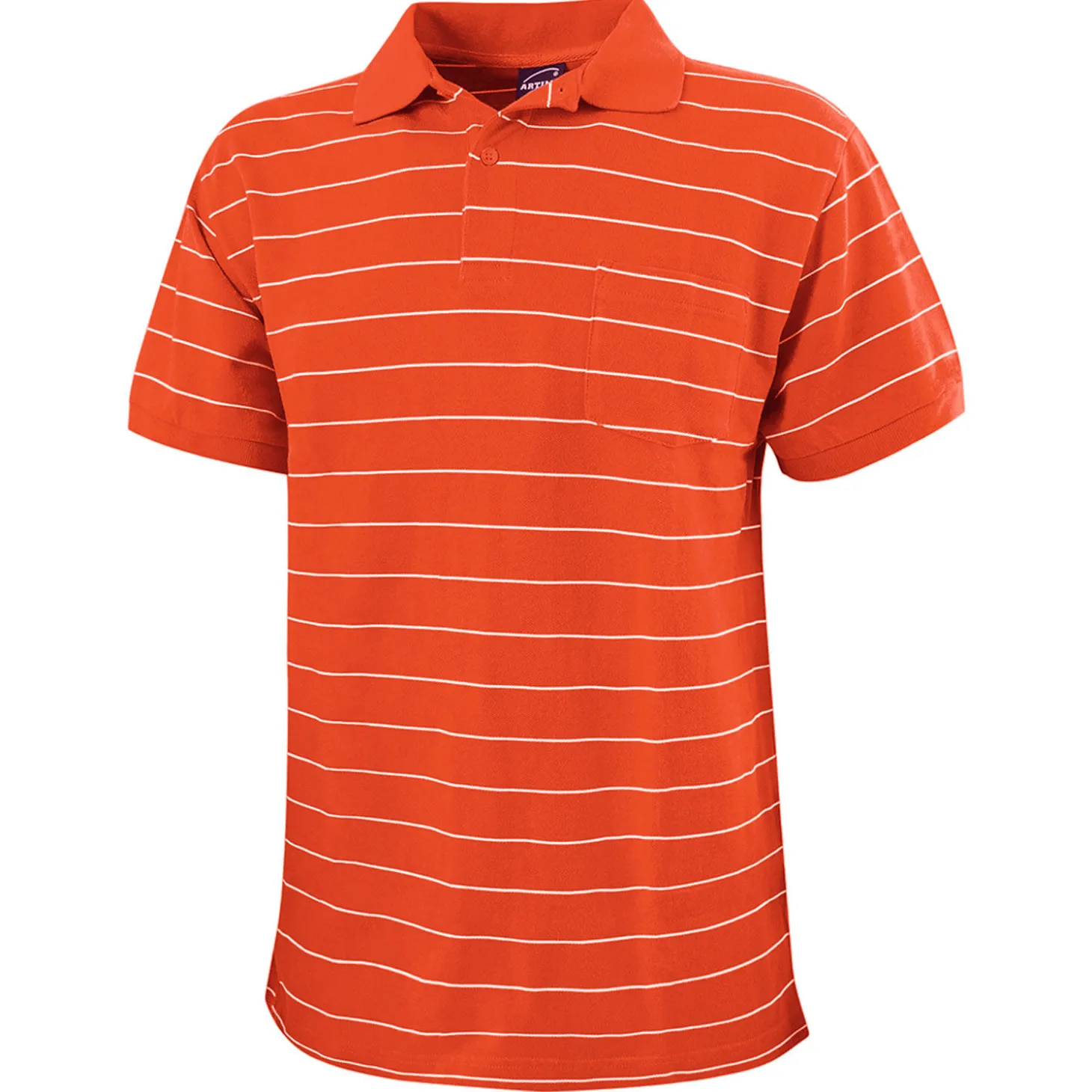 Herren Polo-Piqué-Shirt mit Brusttasche