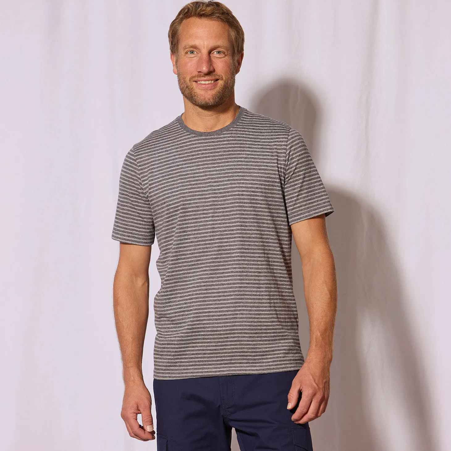 Herren T-Shirt, gestreift