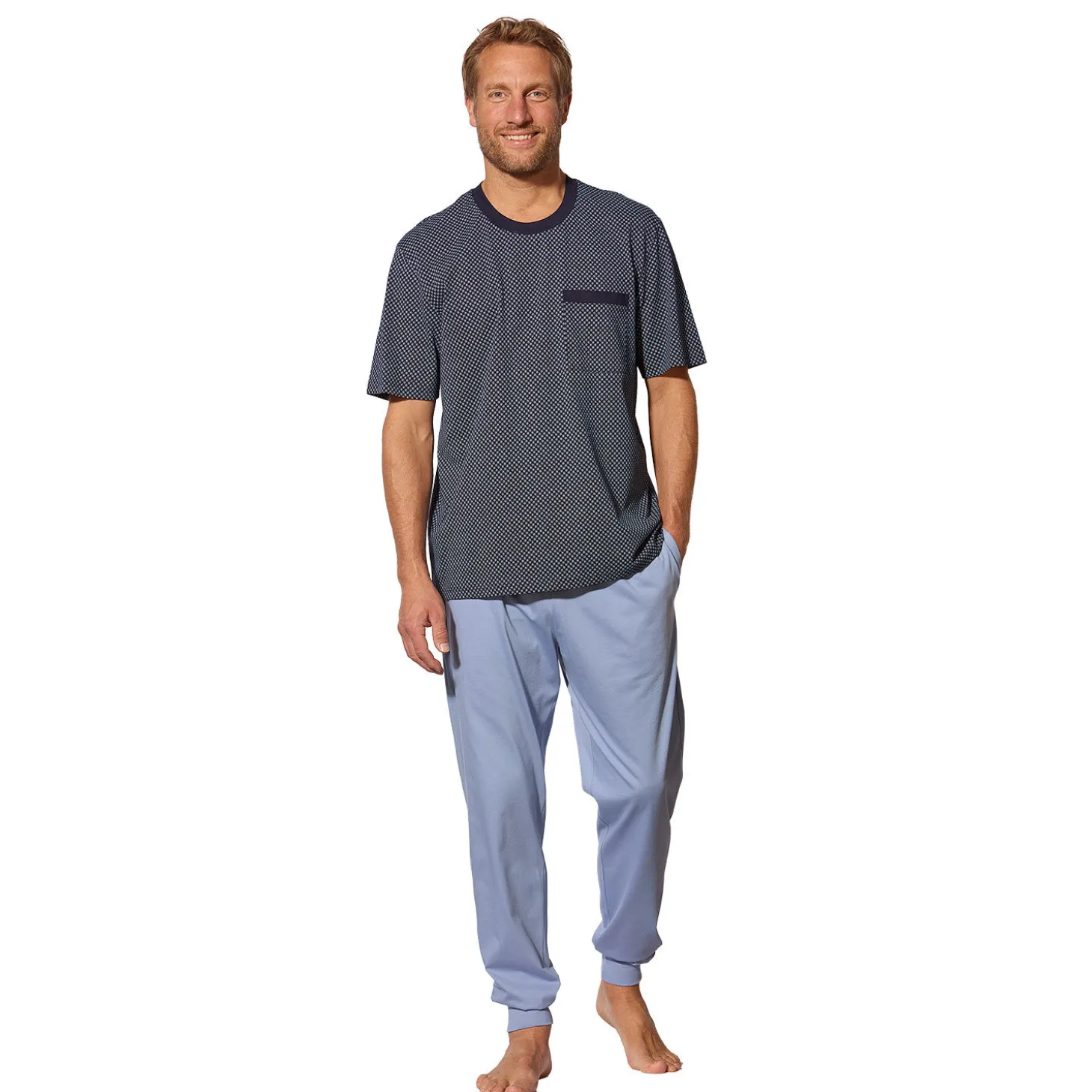 Herren T-Shirt mit Alloverprint