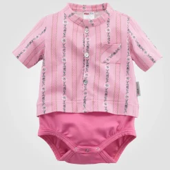 ISA Baby Body Edelweiss mit Brusttasche