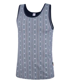ISA Herren Edelweiss Shirt ohne Ärmel