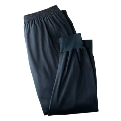 ISA Herren Langarm-Pyjama mit V-Ausschnitt