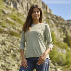 Jack Wolfskin Damen 3/4 Arm Shirt