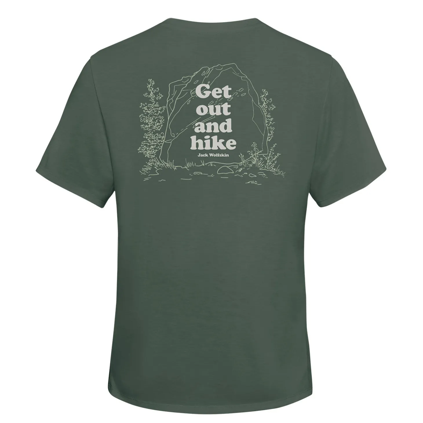 Jack Wolfskin Damen T-Shirt VONNAN GRAPHIC T