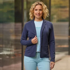 Jersey Blazer Baumwolle und Elasthan