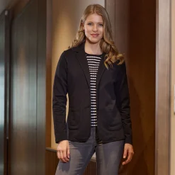 Jersey Blazer Baumwolle und Elasthan