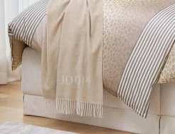JOOP! Satin Bettwäsche Leo mit Leopardenmuster