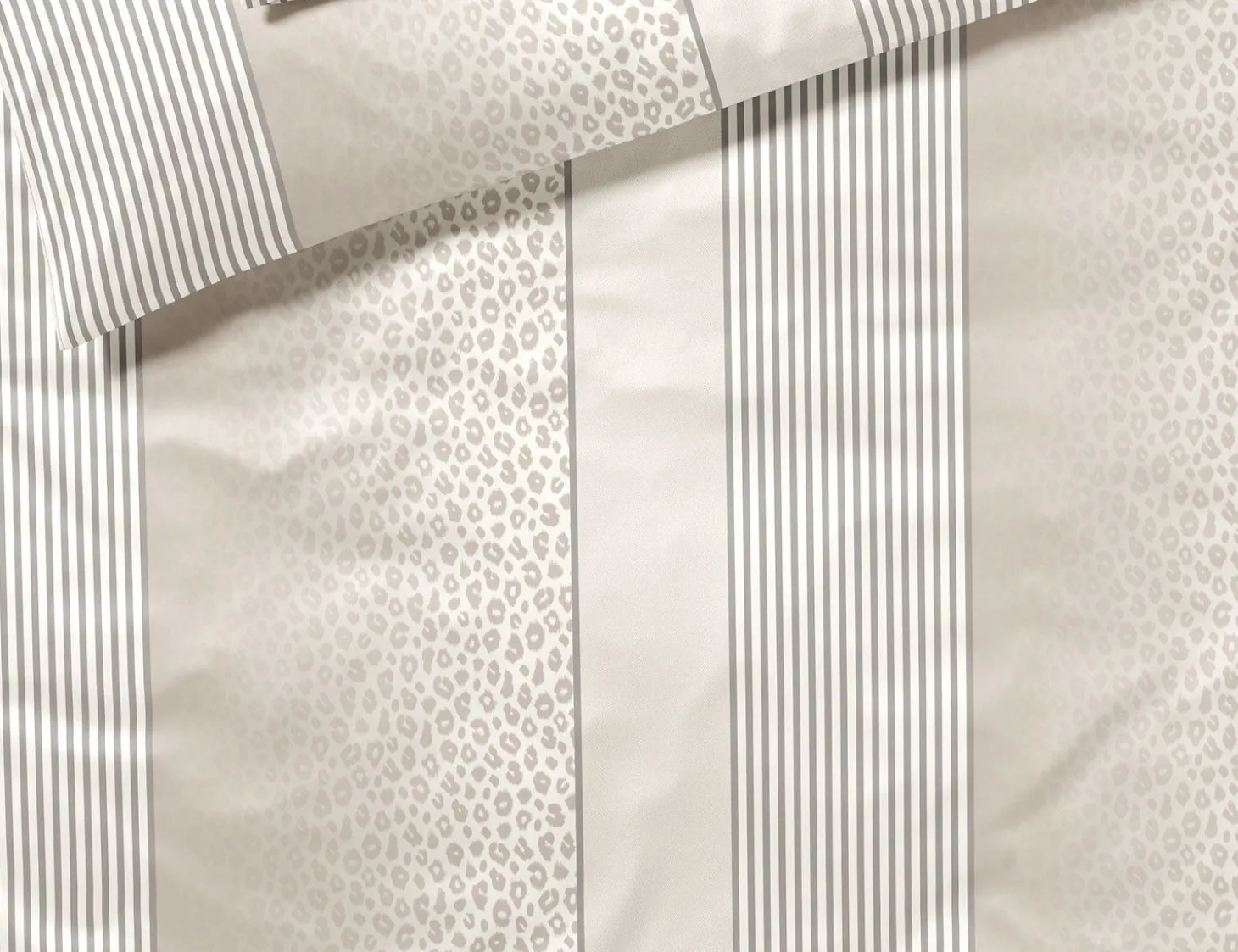 JOOP! Satin Bettwäsche Leo mit Leopardenmuster
