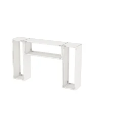 Kaminholzregal Modular Seitenwände, 2 Stk. Metall anthrazit