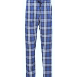 Karierte Pyjama Hose aus Baumwolle, gewoben