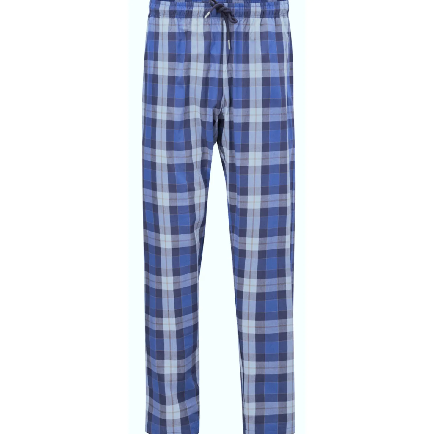 Karierte Pyjama Hose aus Baumwolle, gewoben