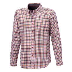 Kariertes Casual Herren-Flanellhemd von Artime