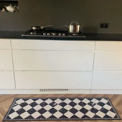 Küchenläufer Cook & Wash schwarz-beige