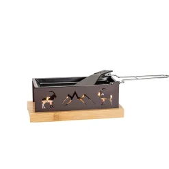Kerzenraclette Steinbock