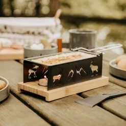 Kerzenraclette Steinbock