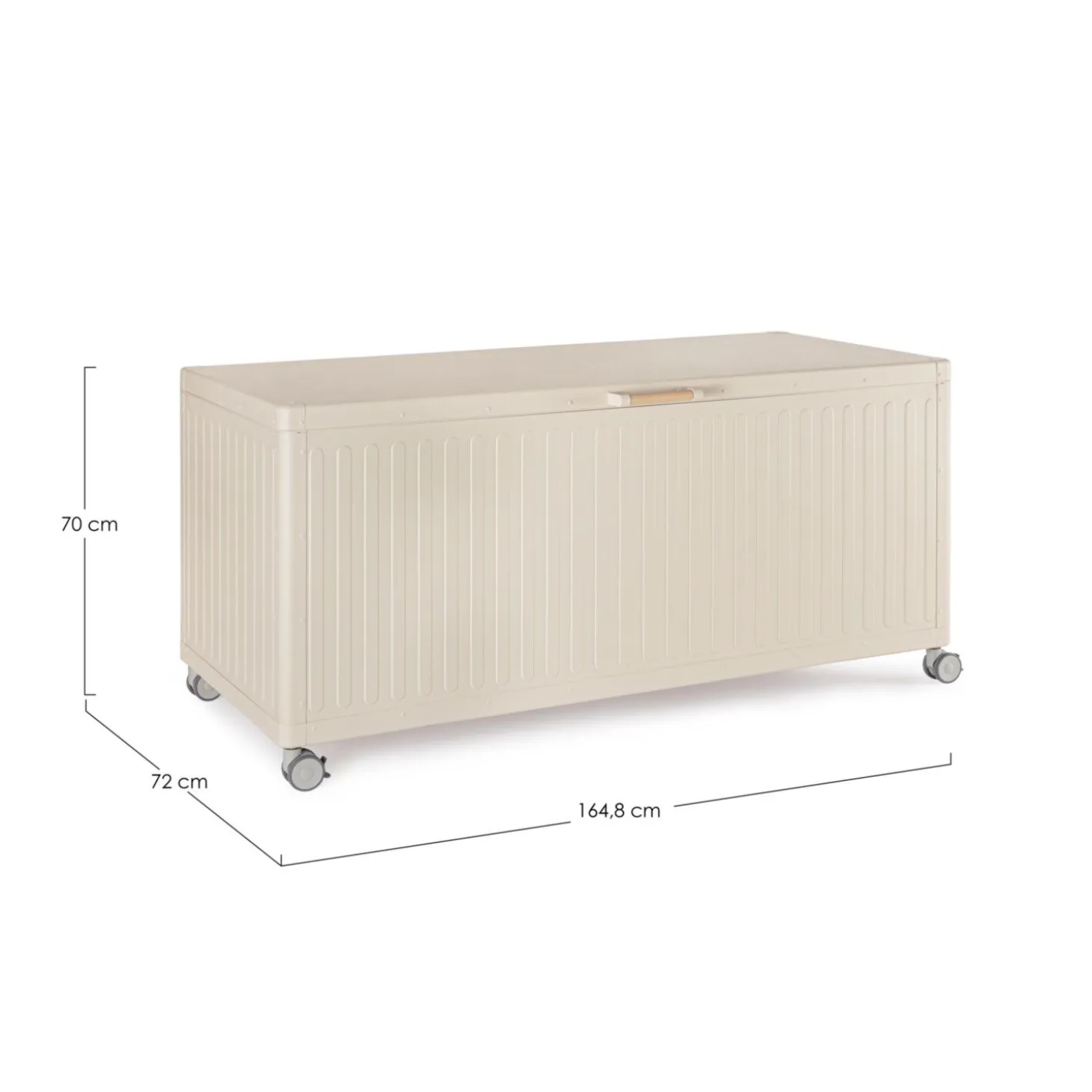 Kissenbox Ocean mit fixierbaren Rollen