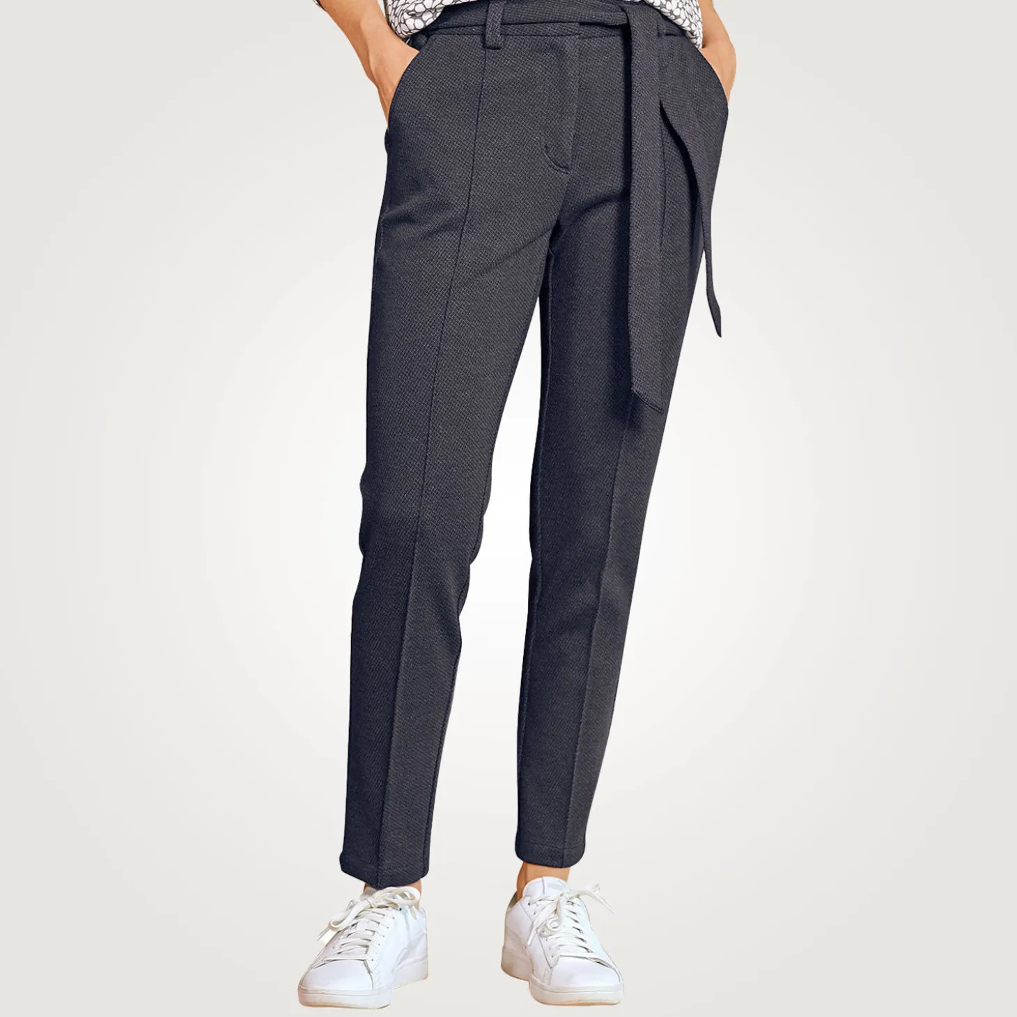 Klassische Damen Stoffhose