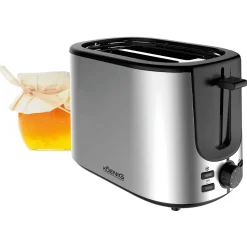Koenig Basic Line Toaster mit Brötchenaufsatz