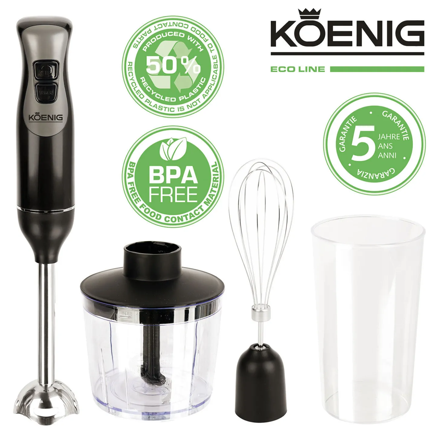 Koenig Stabmixer-Set Eco Line