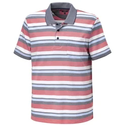 Kurzarm Herren Poloshirt gestreift