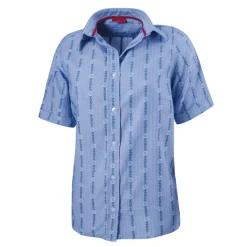 Kurzarm-Edelweissbluse Damen Coolmax System
