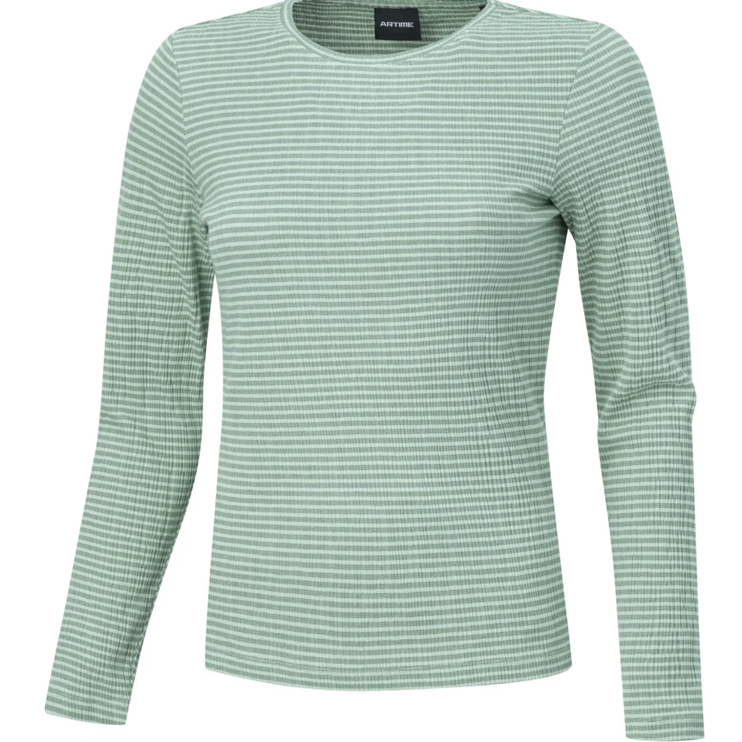 Langarm Shirt mit Rundhalsausschnitt