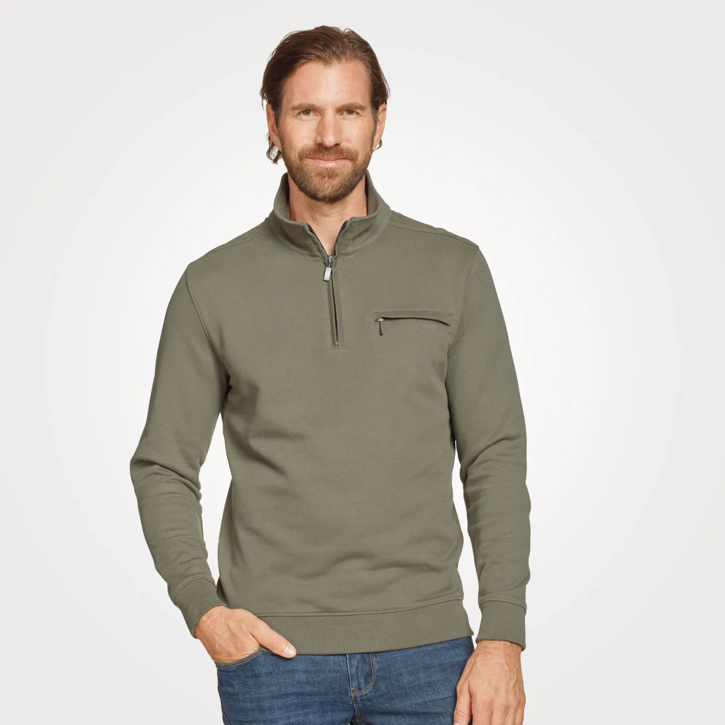 Langarm-Poloshirt von Explorer