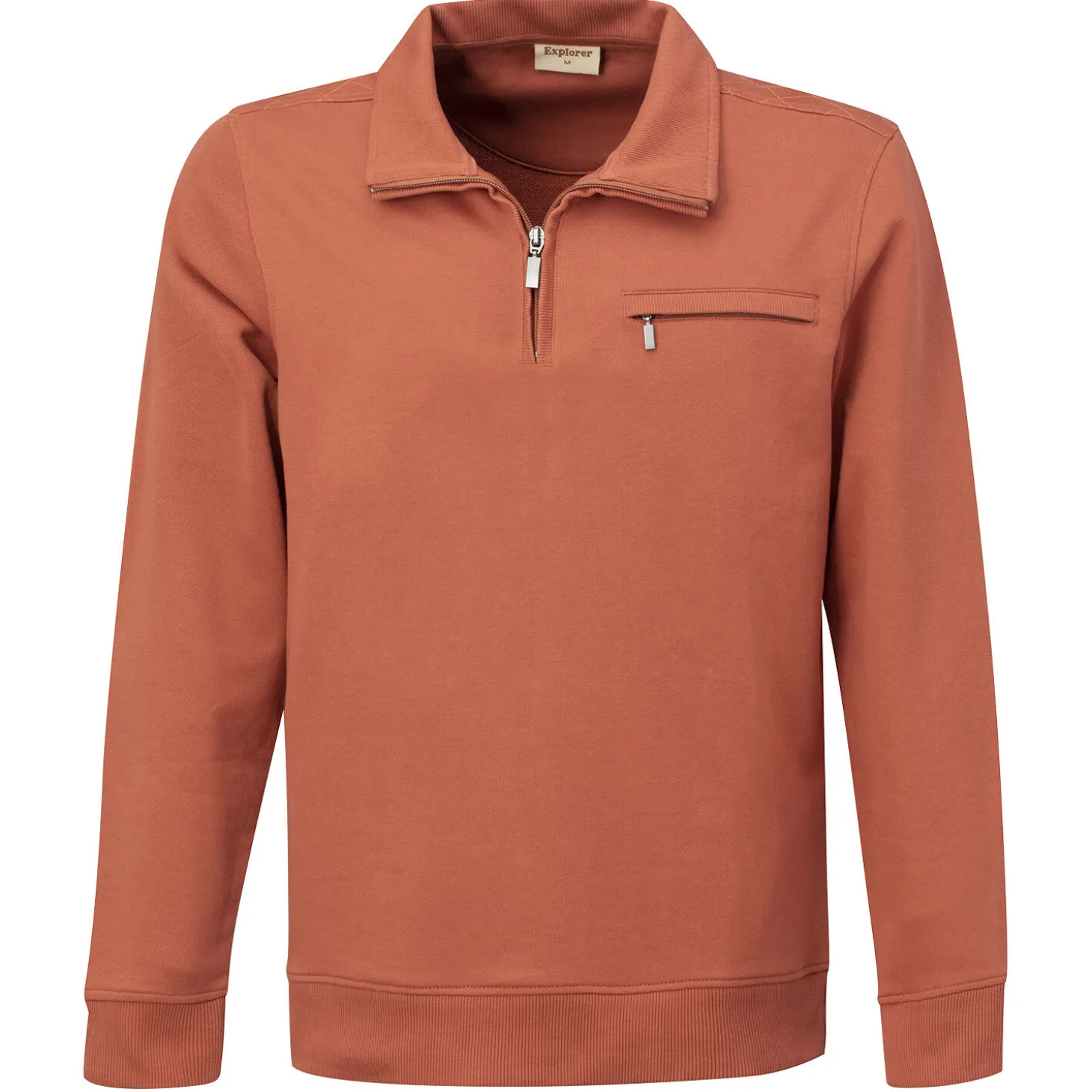 Langarm-Poloshirt von Explorer