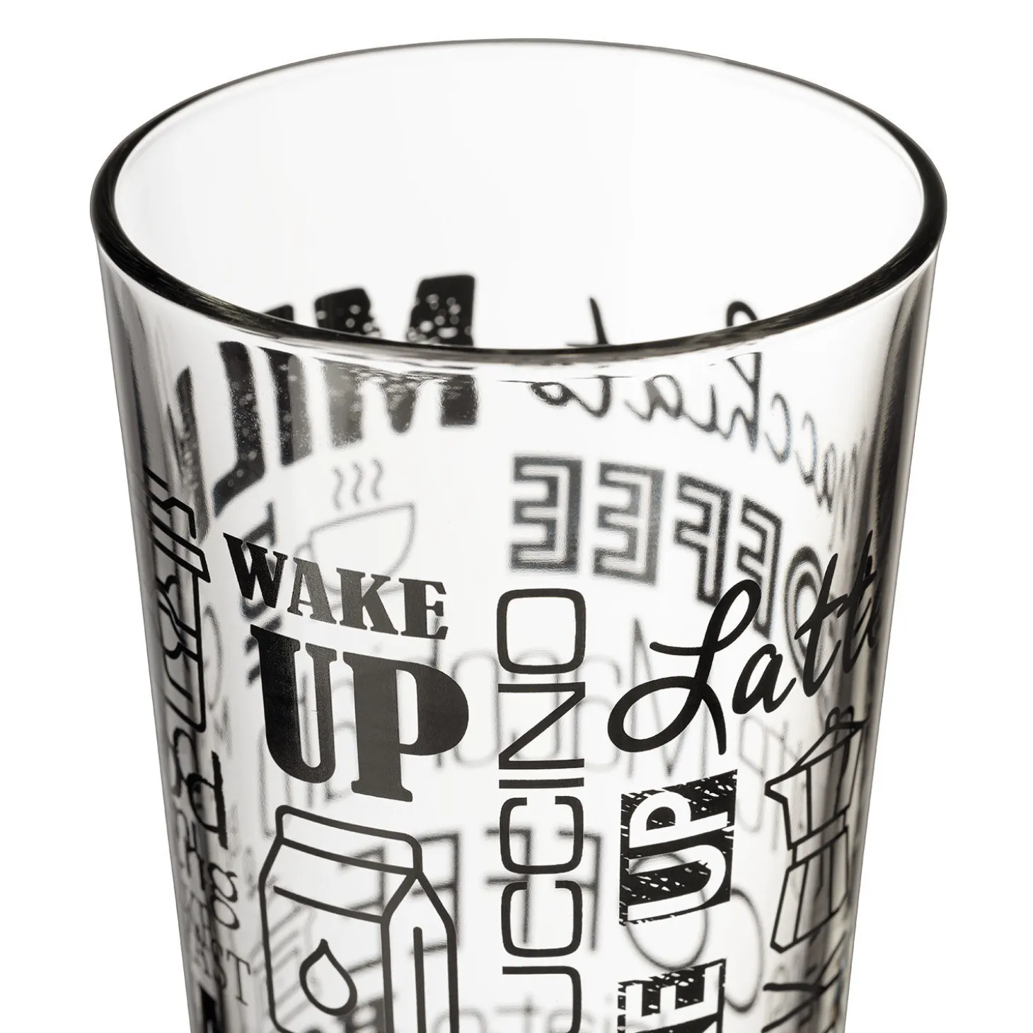Latte Macchiato Becher 350 ml, 2er-Set