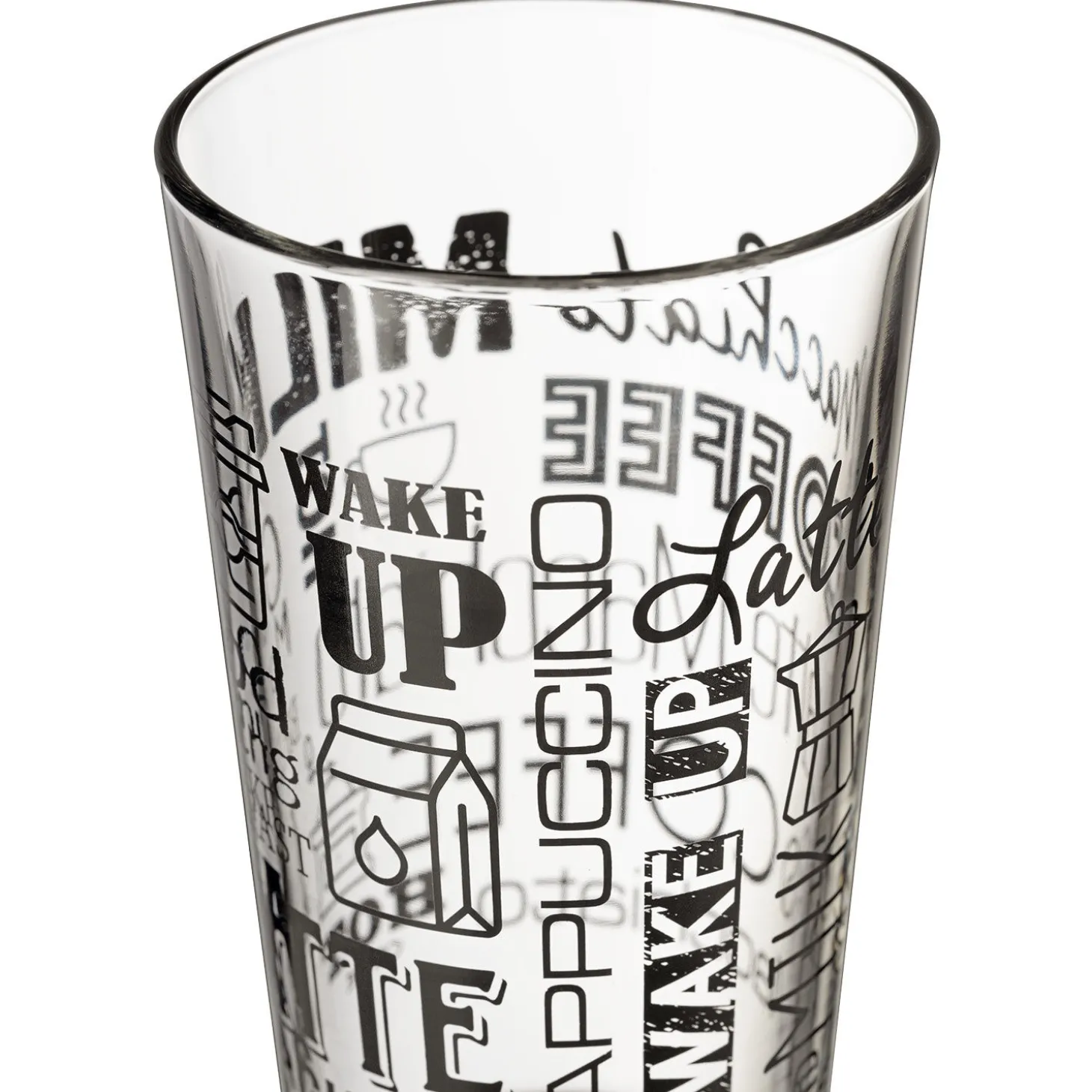 Latte Macchiato Becher 350 ml, 2er-Set