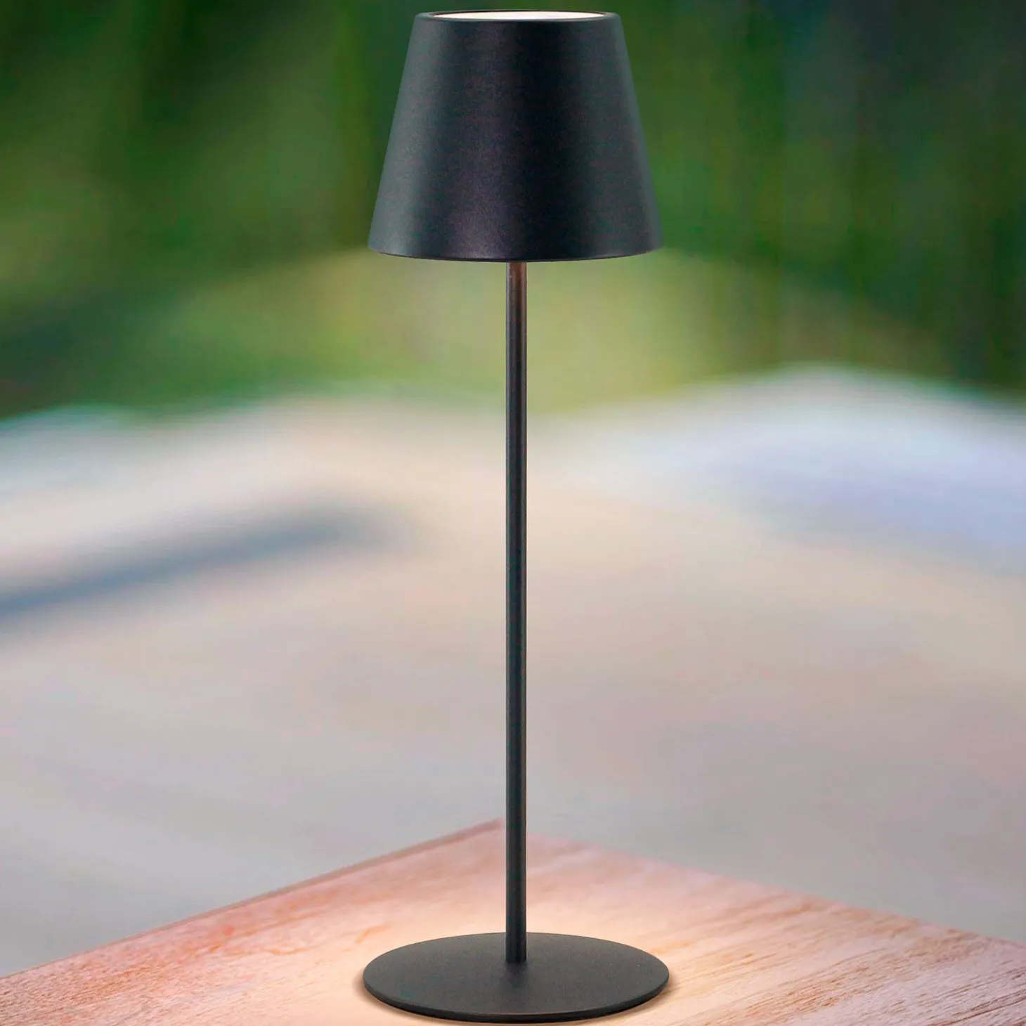 LED Tischleuchte Mia, RGB, für In- und Outdoor