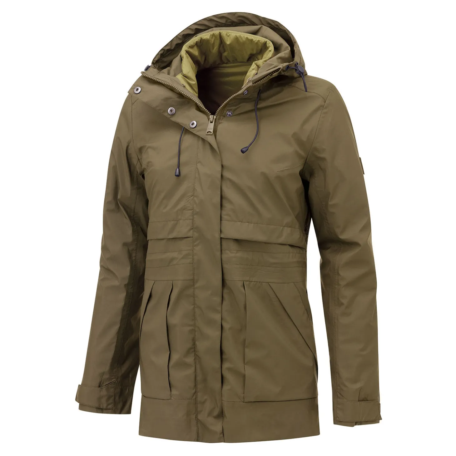 Leicht taillierte Damen Jacke 3 in 1