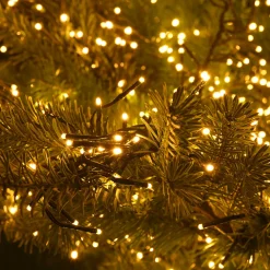 Lichterkette Cluster, warmweiss