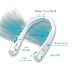 Livington Cool2Go, Ventilator mit Nackenband