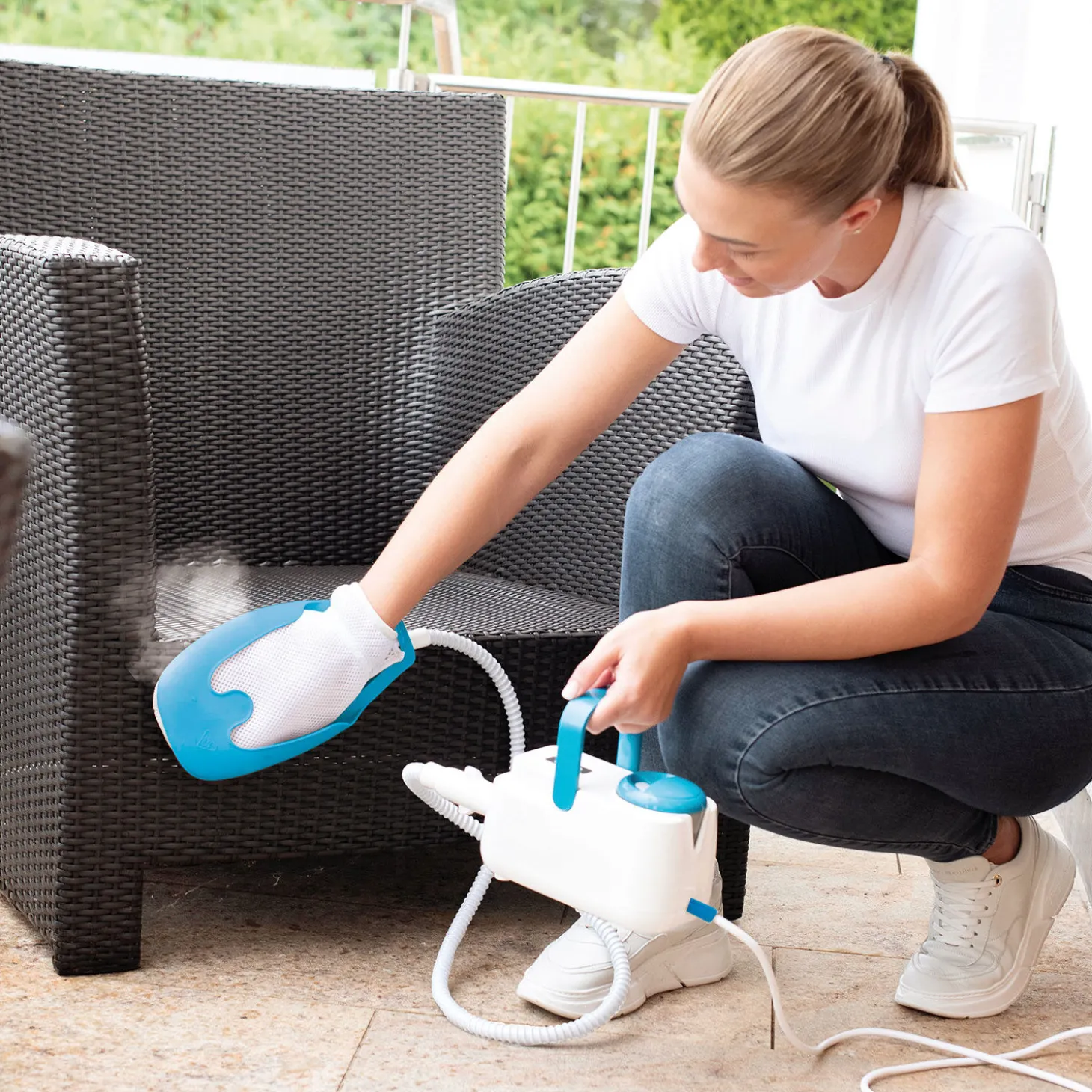 Livington Steam Touch Reinigungs-Dampfhandschuh