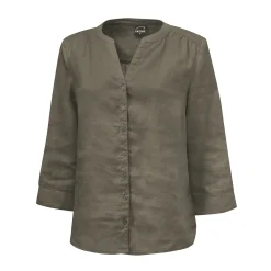 Lockere Leinen-Bluse