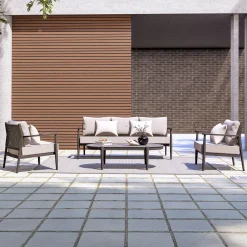 Lounge-Set Sakura, 4-teilig