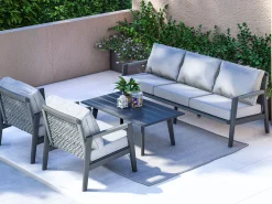 Lounge-Set 4-teilig