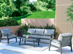 Lounge-Set 4-teilig