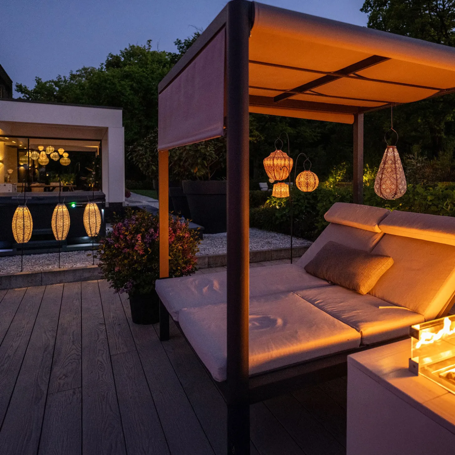 Lumiz Solar-Lampion Long oval