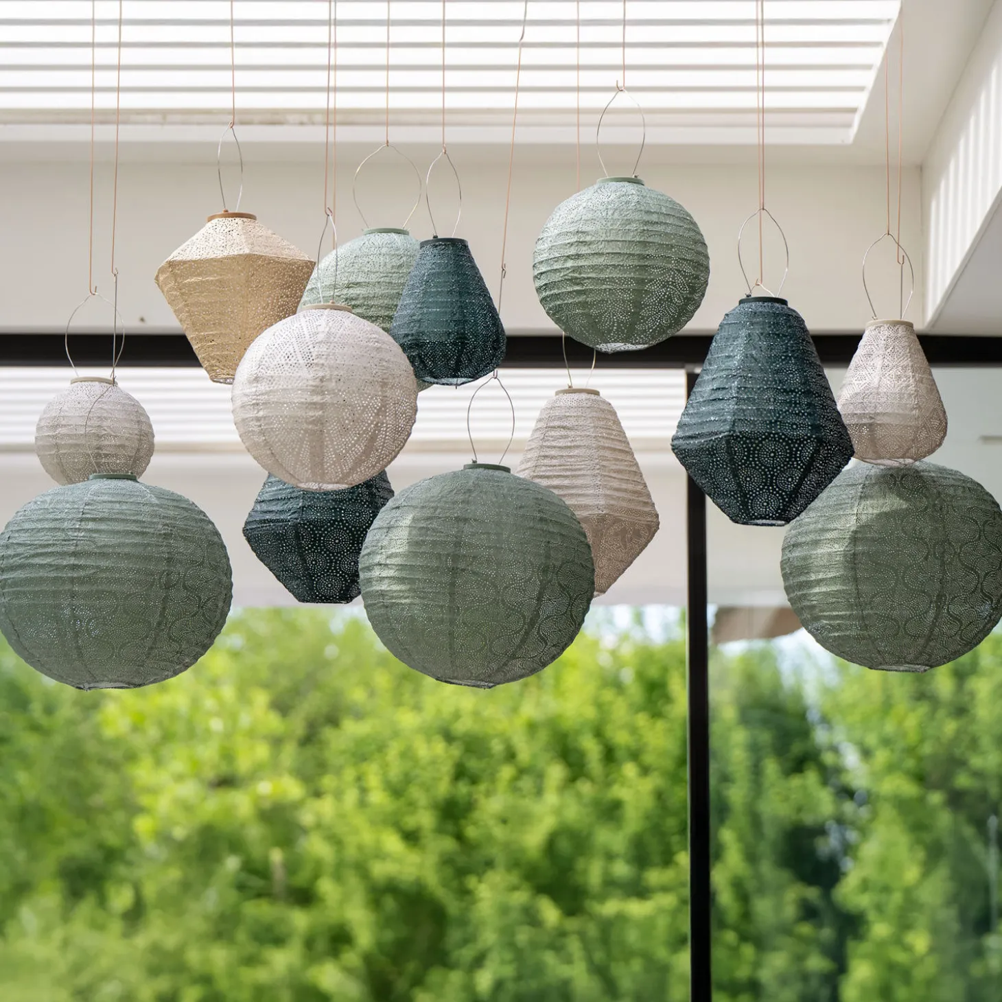 Lumiz Solar-Lampion Round