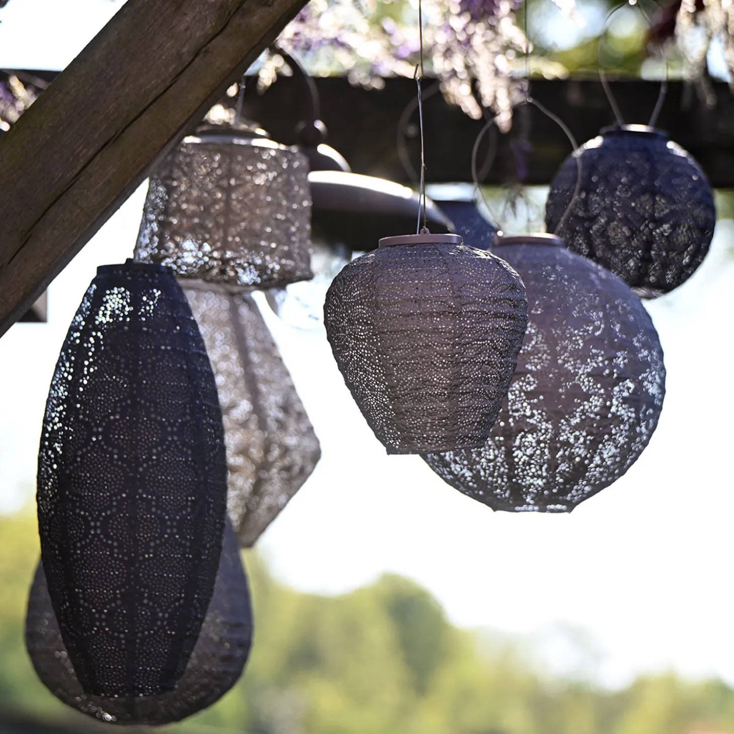 Lumiz Solar-Lampion Round