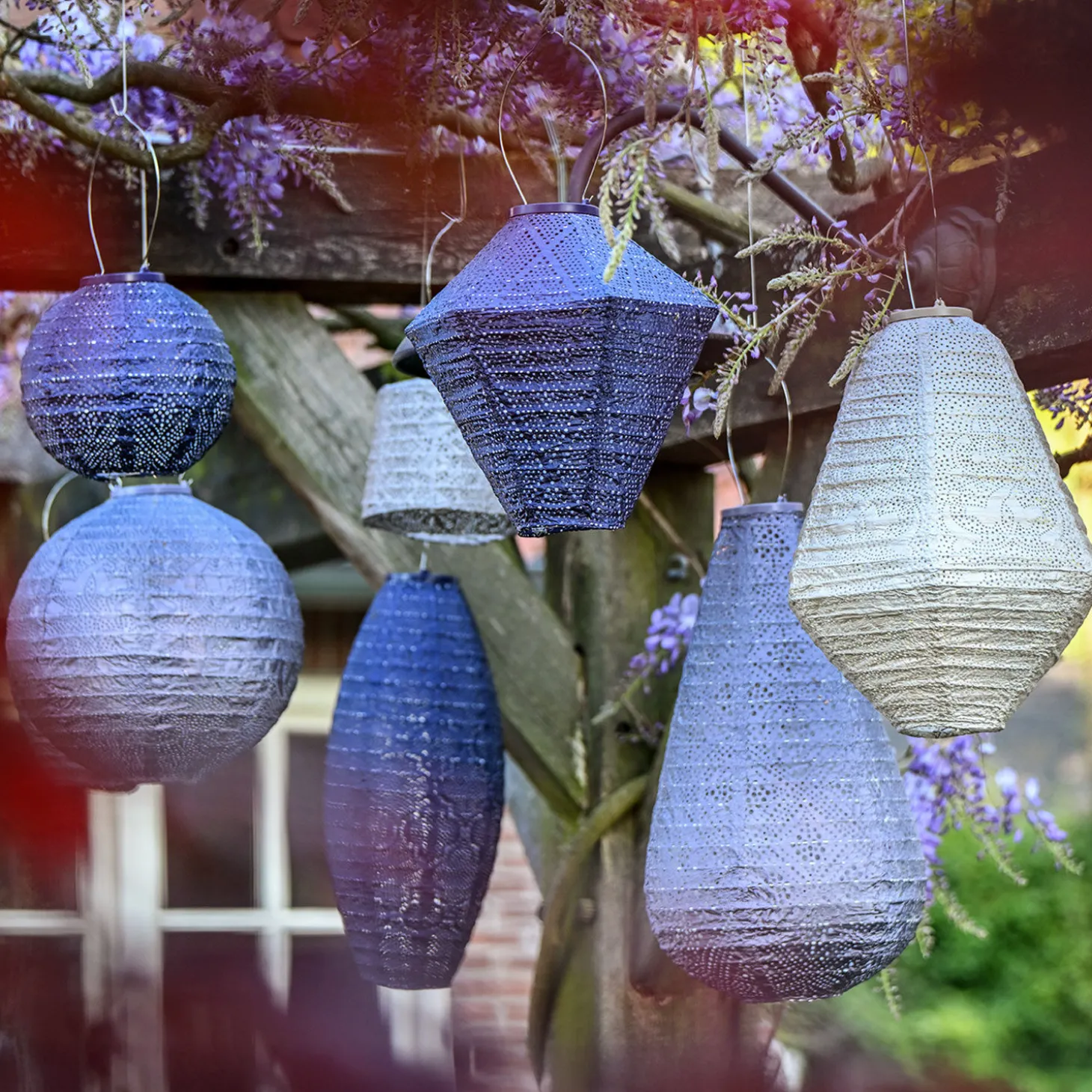 Lumiz Solar-Lampion Round