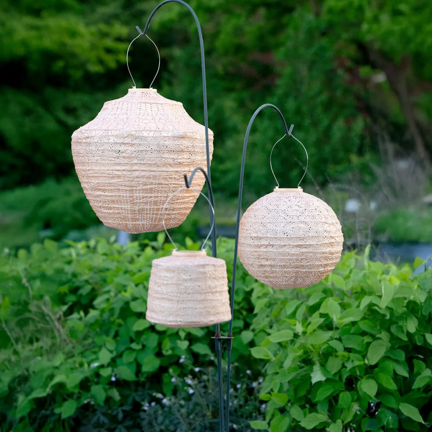 Lumiz Solar-Lampion Round