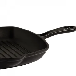 Lunasol Gusseisen-Grillpfanne emailliert