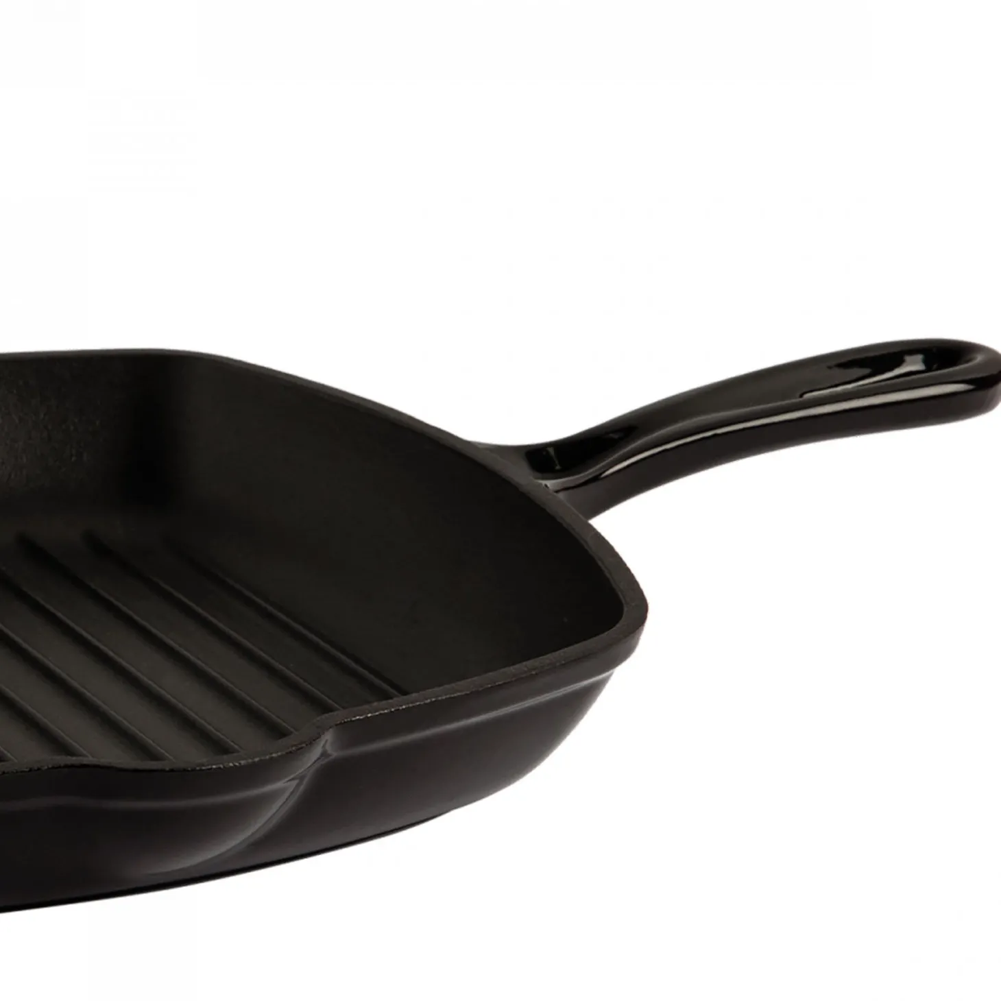 Lunasol Gusseisen-Grillpfanne emailliert