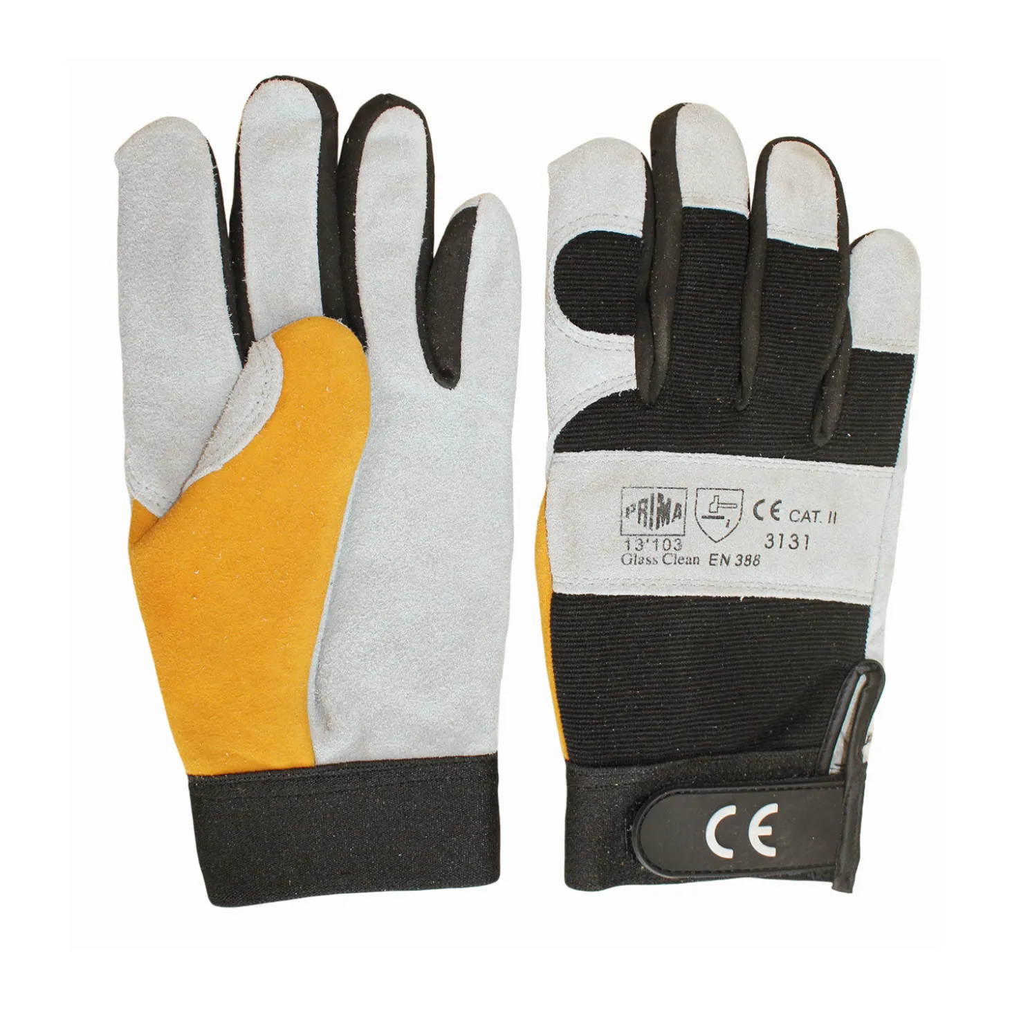 Mechaniker-Handschuhe grau